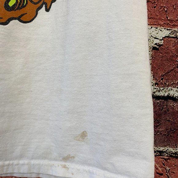 MISHKA MNWKA Eyeball Shirt Women Size S Engineered to Destroy! - STAINS - READ - Picture 9 of 9